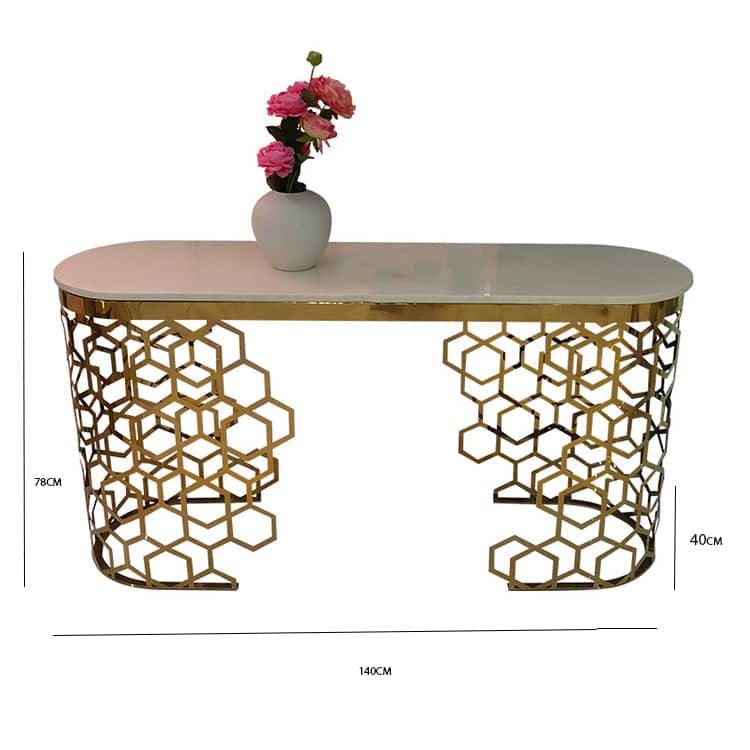 كونسول معدني مميز - PINE