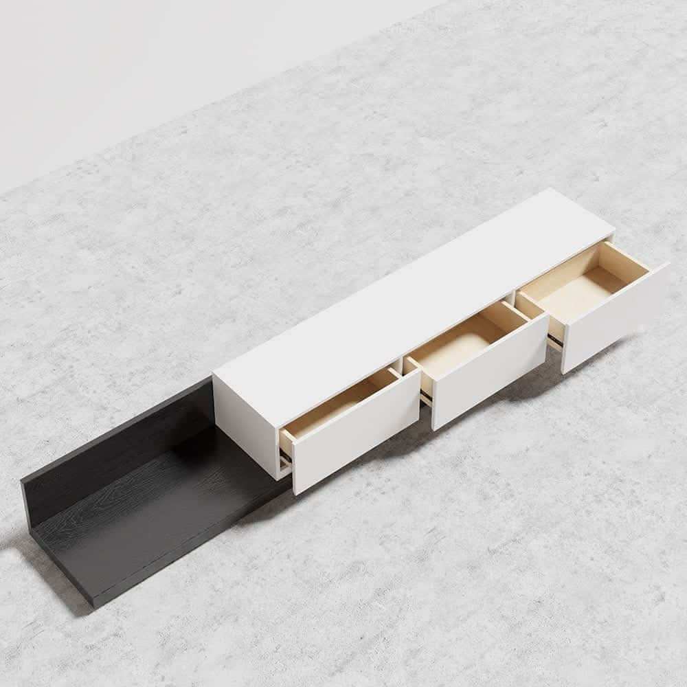 طاولة تلفاز ام دي اف - Baytuk