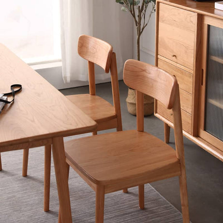 كرسي طعام خشبي - BAYTK