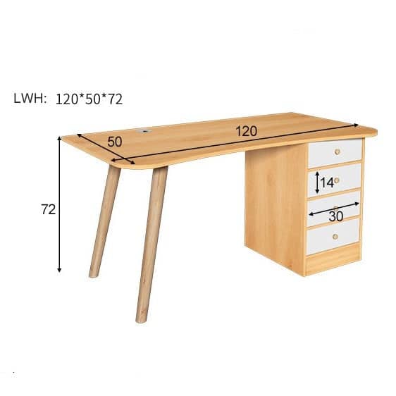 مكتب كمبيوتر بأدراج - DORE