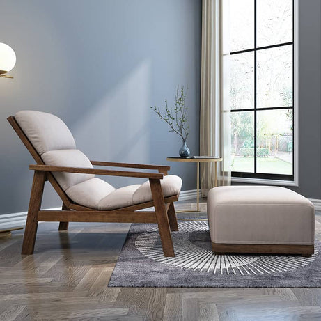 كرسي استرخاء خشبي - BAYTK