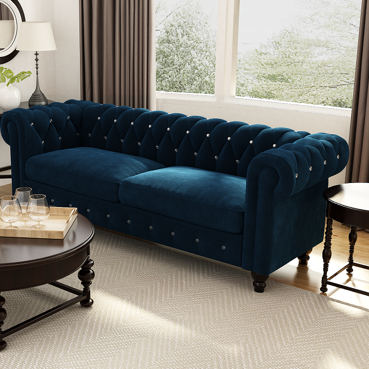 كنبة ثلاثية كابتونيه -  SELA