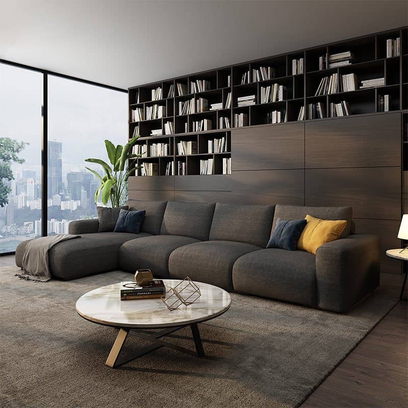 كنبه حرف L حديثة - MERA