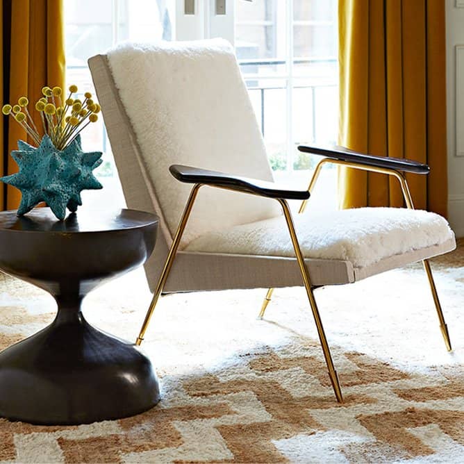 كرسي قماش فاخر - SAGE