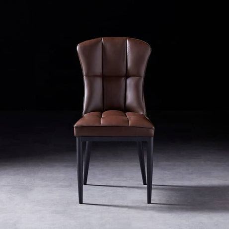 كرسي طعام جلدي فاخر - OASIS