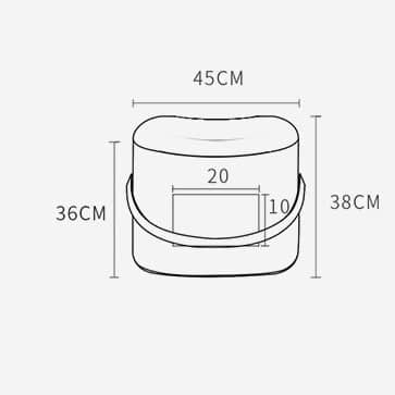 تسريحة بمقعد وخزانة - LUX