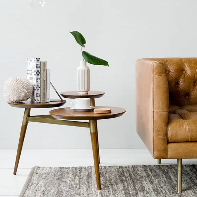 طاولة قهوة مزدوجة - LEGACY