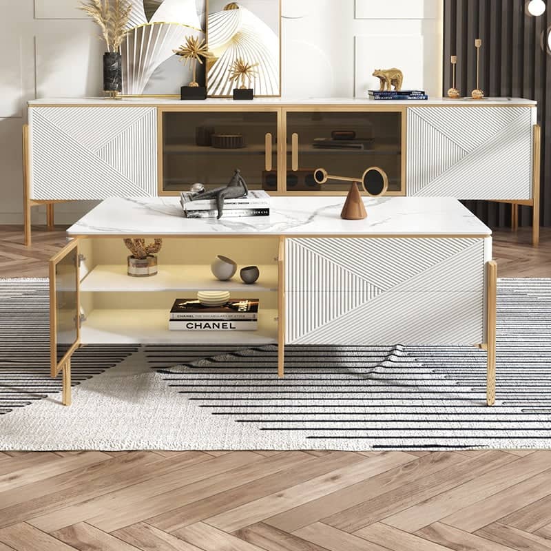 طاولة قهوة فاخرة - REVIVE