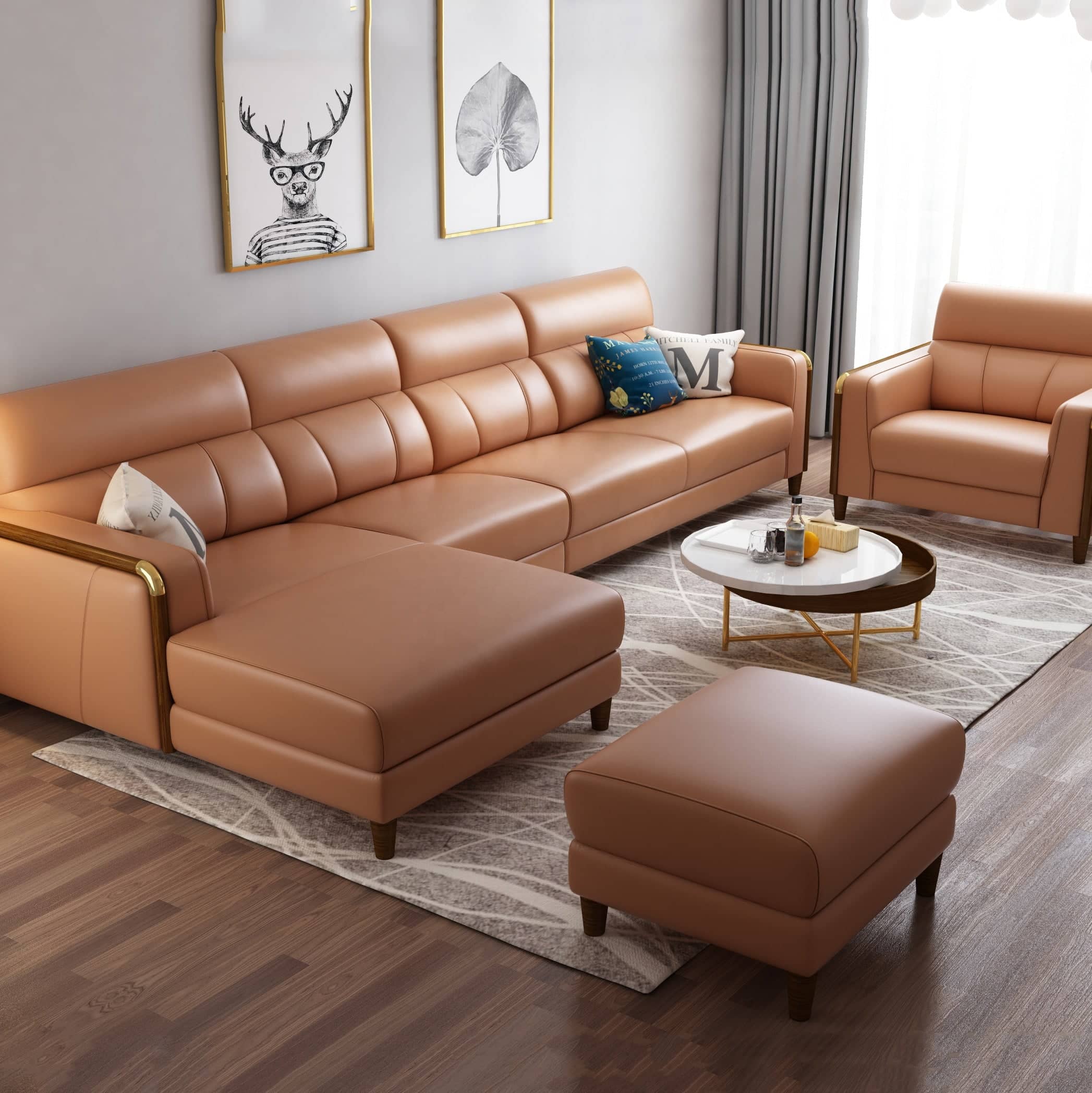 كنبة حرف L مودرن - VELA