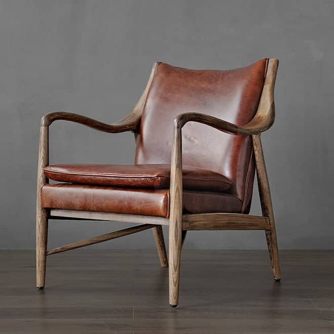 كرسي استرخاء جلدي - OASIS