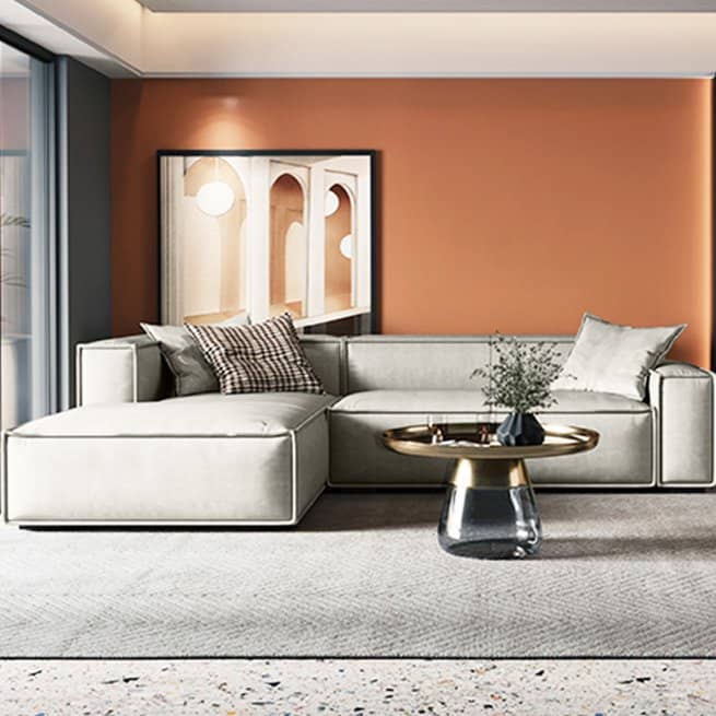 كنبة حرف L فاخرة - MERA