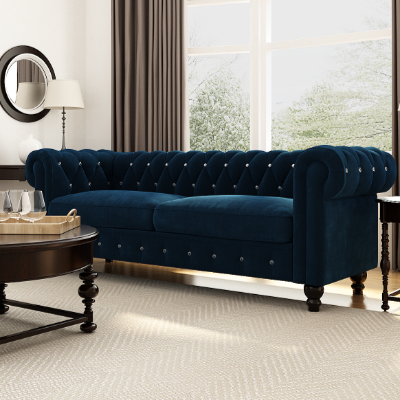 كنبة ثلاثية كابتونيه -  SELA