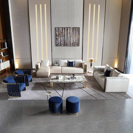 كنبه حرف L عصرية - MERA