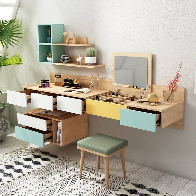 تسريحة فاخرة بادراج تخزين