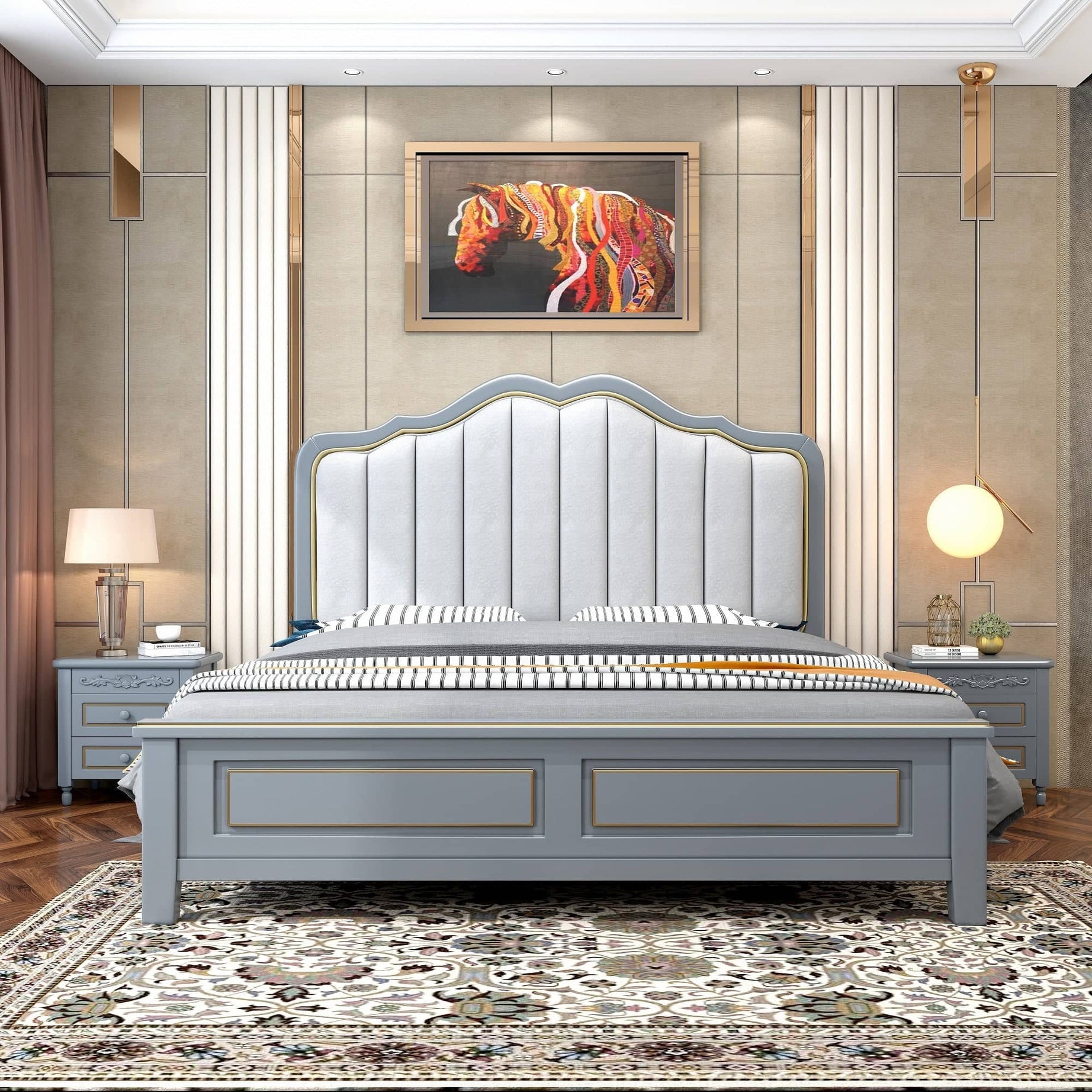 سرير بتصميم فاخر - ROOK