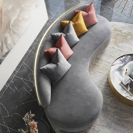 كنبة زاوية مخمليه - MERA