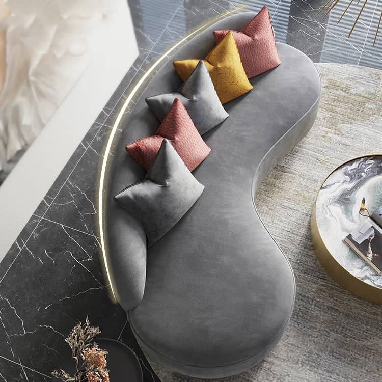 كنبة زاوية مخمليه - MERA