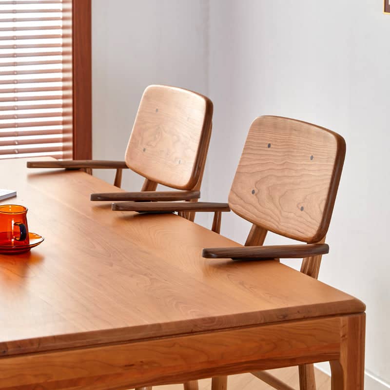 كرسي طعام خشبي - BAYTK