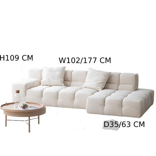 كنبه حرف L حديثة - MERA