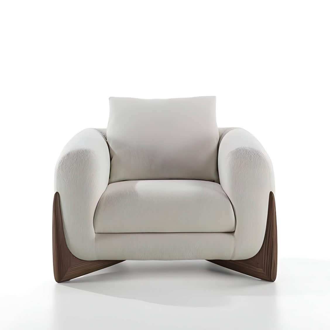 فخم كرسي خشب طبيعي مريح - Baytuk