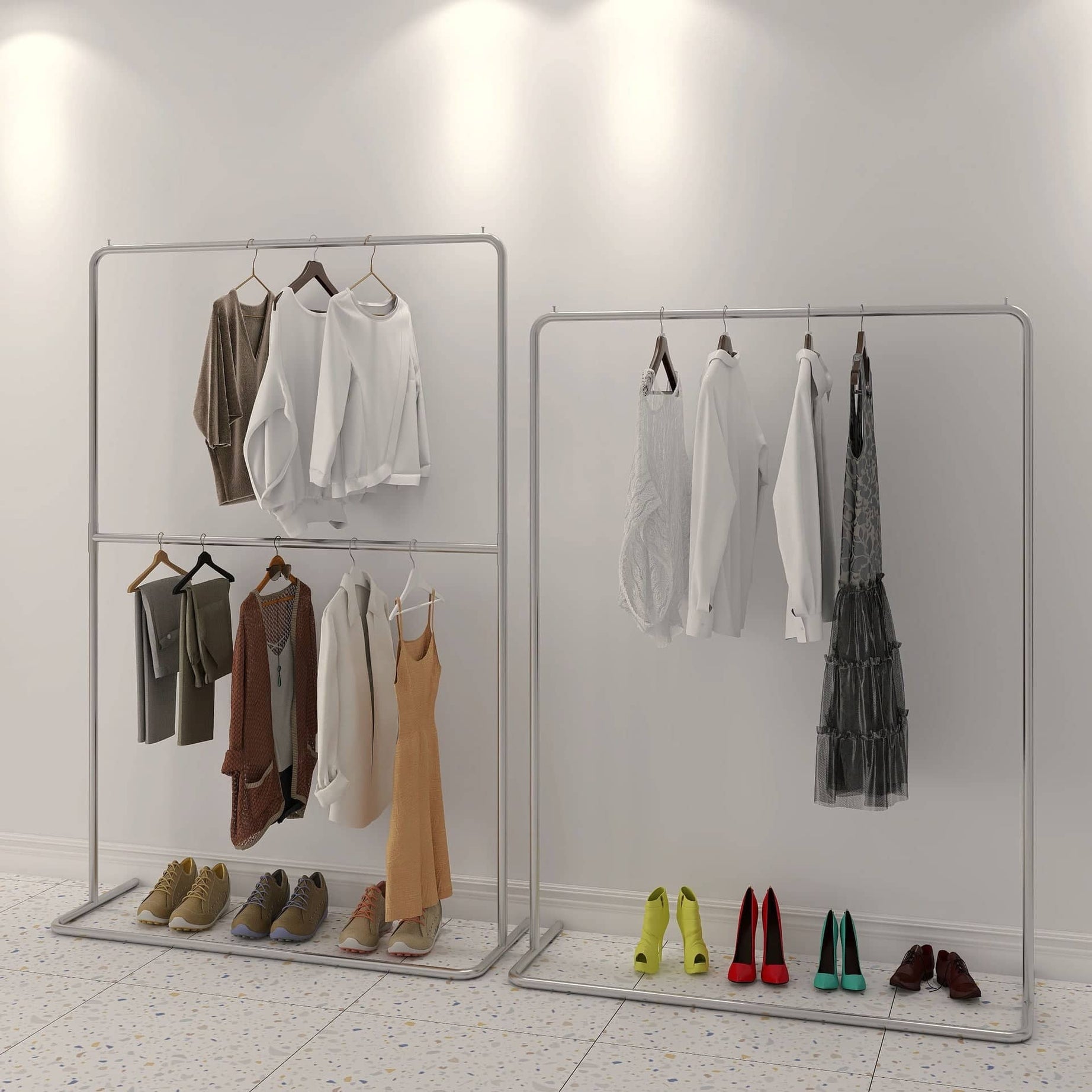 علاقة ملابس معدنية - MORE