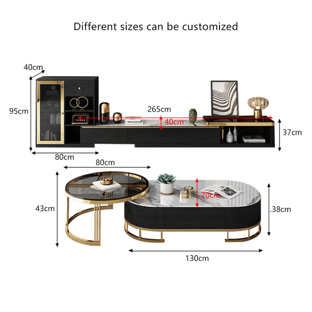 طقم طاولات انيق - REVIVE