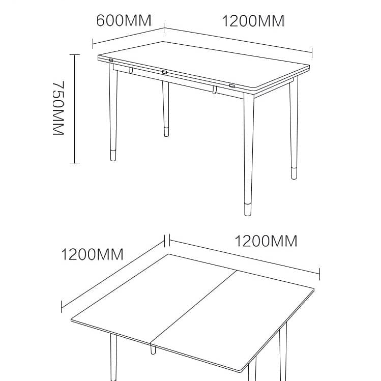 طاولة طعام مرنة - DORA