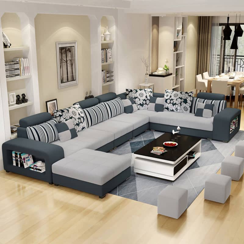 كنبة قماش حرف U - MERA