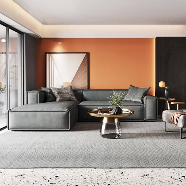 كنبة حرف L فاخرة - MERA