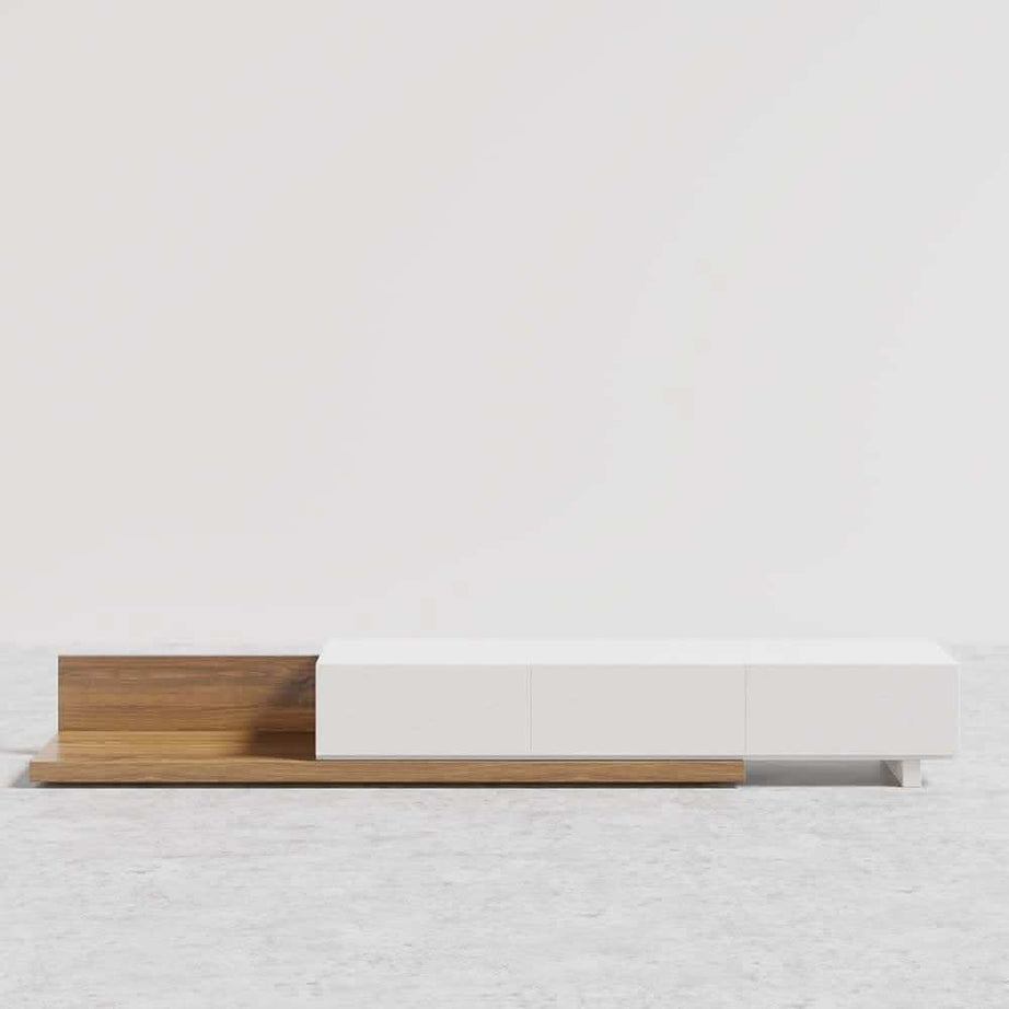 طاولة تلفاز ام دي اف - Baytuk