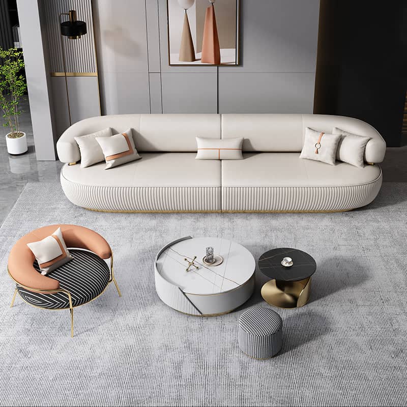 كنبة جلد عصري - VELA