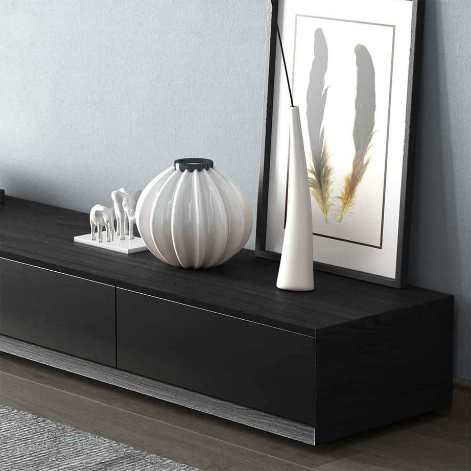 طاولة تلفاز ام دي اف بتصميم عصري - Baytuk