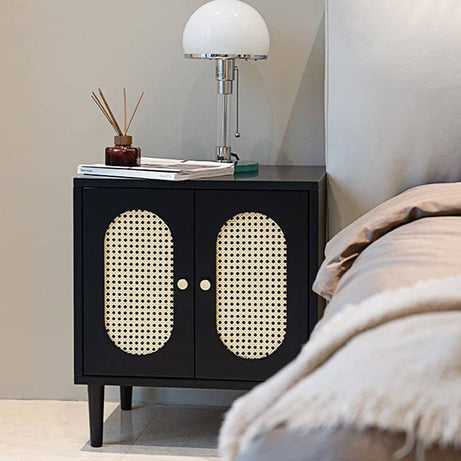 كومودينه خشبي ريفي  - GOLDEN