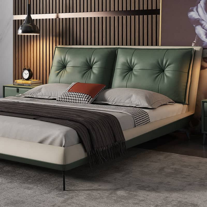 سرير كابتونيه أنيق - GROS