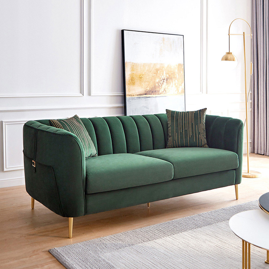 كنبة مخملية مودرن - SELA