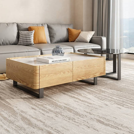 طاولتين قهوة مزدوجة مودرن - MODULUXE