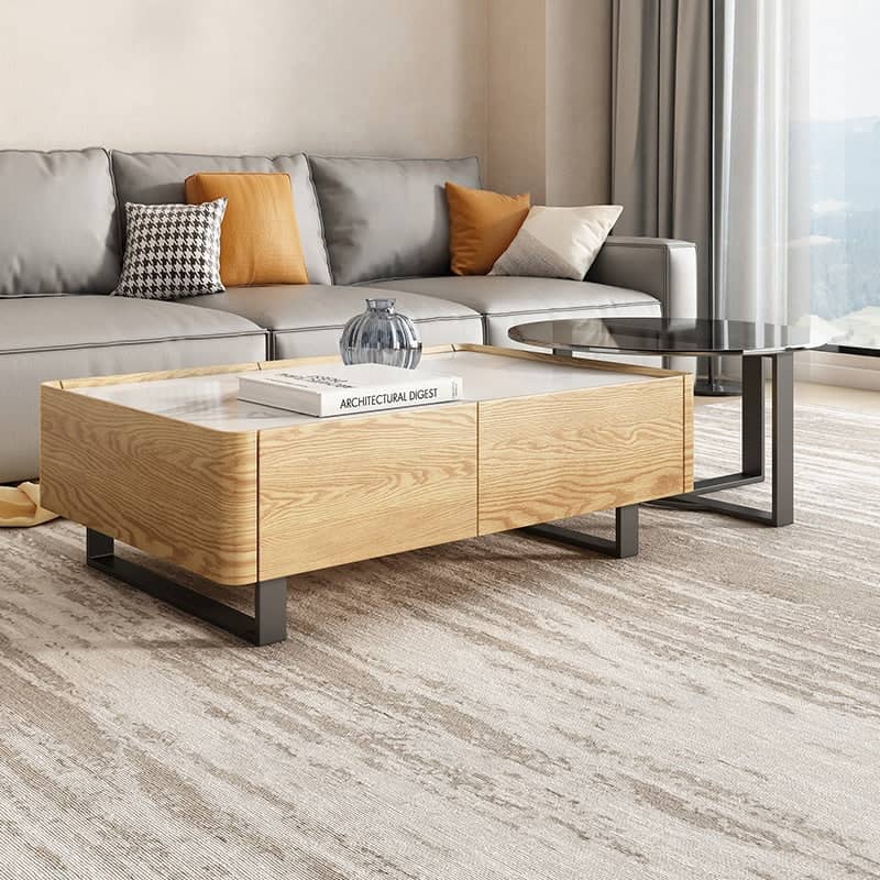 طاولتين قهوة مزدوجة مودرن - MODULUXE