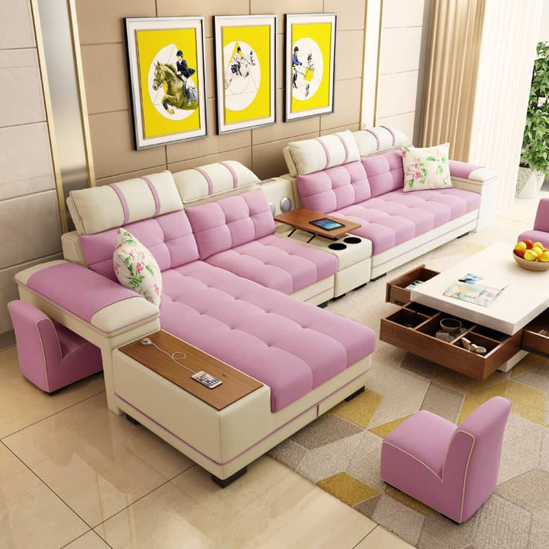 كنبة حرف L مودرن - MERA