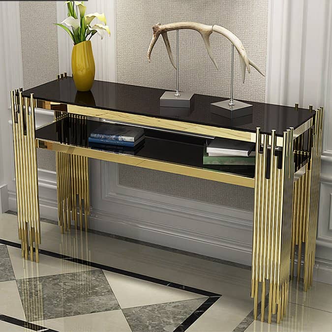 كونسول معدني فاخر - PINE