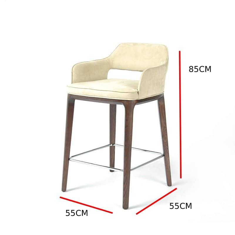 كرسي بار جلدي - OASIS