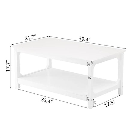 طاولة قهوة خشبية - LEGACY