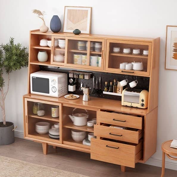 بوفيه خشبي متعدد الاستخدامات - CELY