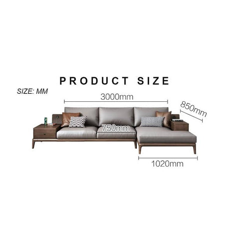 كنبة حرف L - SELA