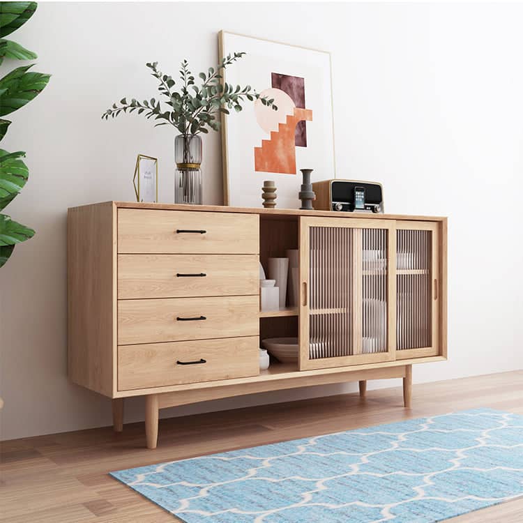 بوفيه خشبي راقي - LUNA