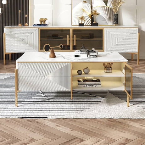 طاولة قهوة فاخرة - REVIVE