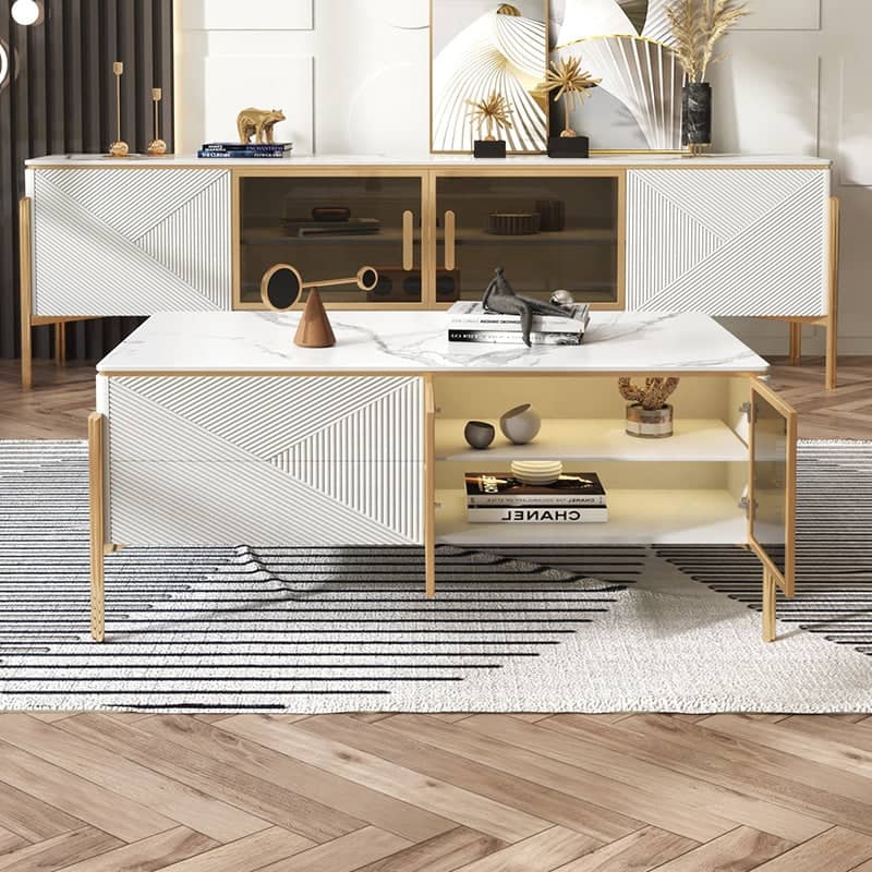 طاولة قهوة فاخرة - REVIVE