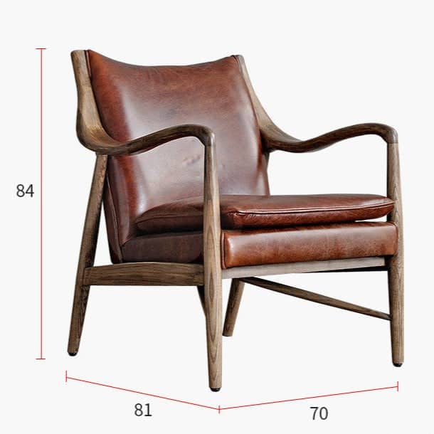 كرسي استرخاء جلدي - OASIS