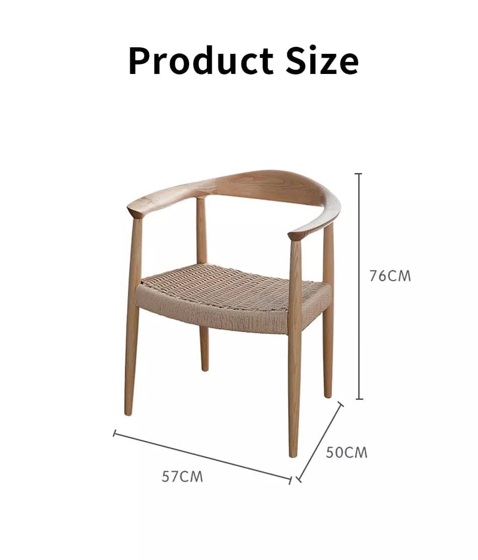 كرسي طعام خشبي فاخر - BAYTK