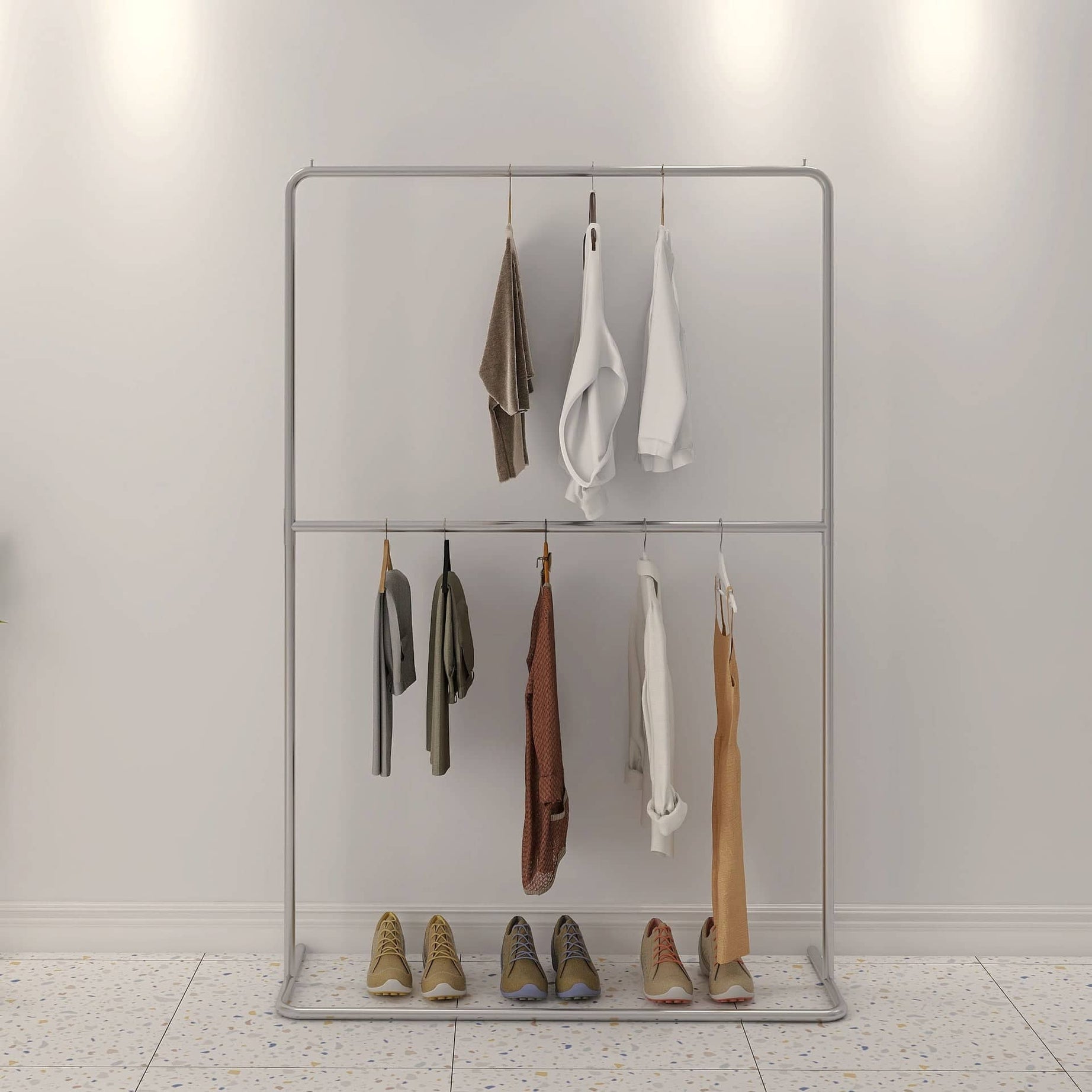 علاقة ملابس معدنية - MORE