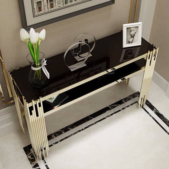 كونسول معدني فاخر - PINE